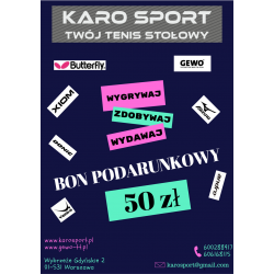 Bon podarunowy 10, 20, 50, 100, 200 zł